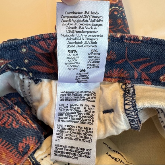 MOTHER The Hustler Flood High-Rise Crop Jeans NWT in Henna Happiness 23 - Picture 15 of 16